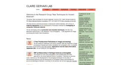 Desktop Screenshot of gervaislab.ch